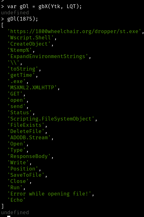 running the remaining code with the modified LQT